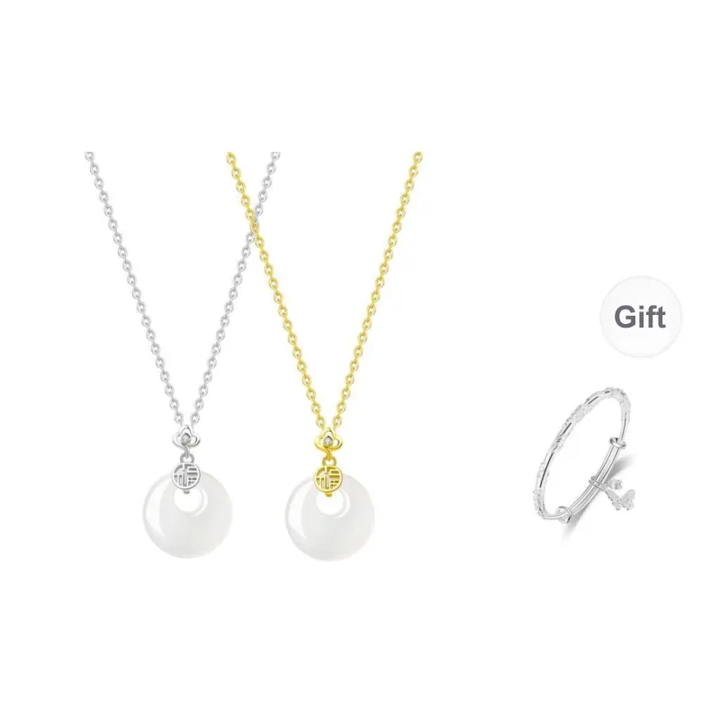Master Kim Chalcedony Necklaces Women's-0