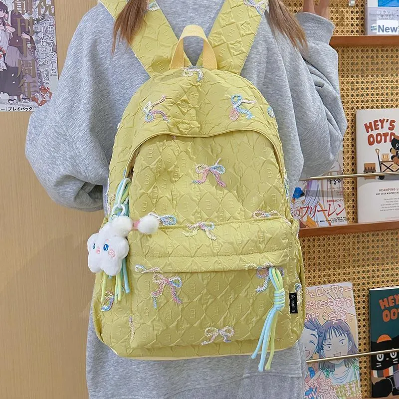 YUANTUZHE Nylon Backpack Women's Multicolor-8