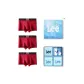 Refined Box 3 Pack (Red+Red+Red)