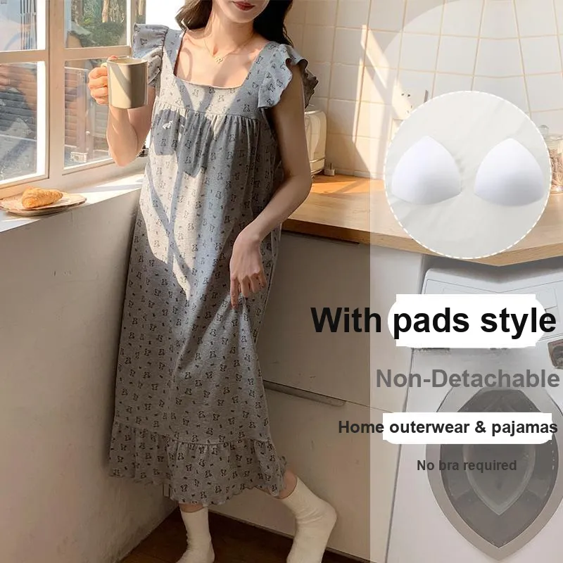 OUSHIBO Nightgown Women's Image Color-2