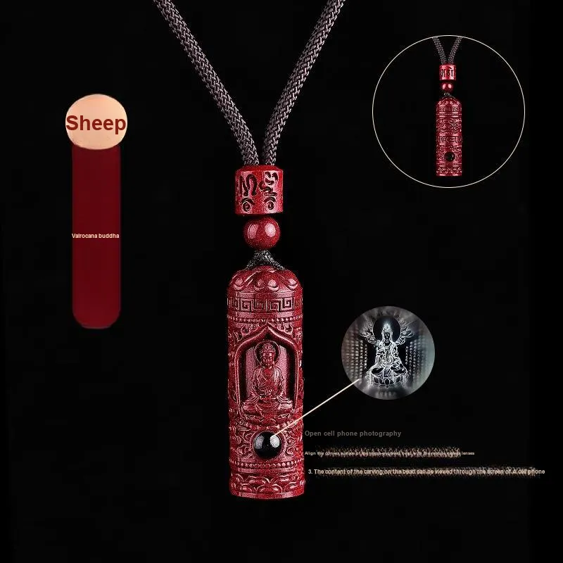 Sima Is Ethereal Cinnabar Pendants Unisex-9