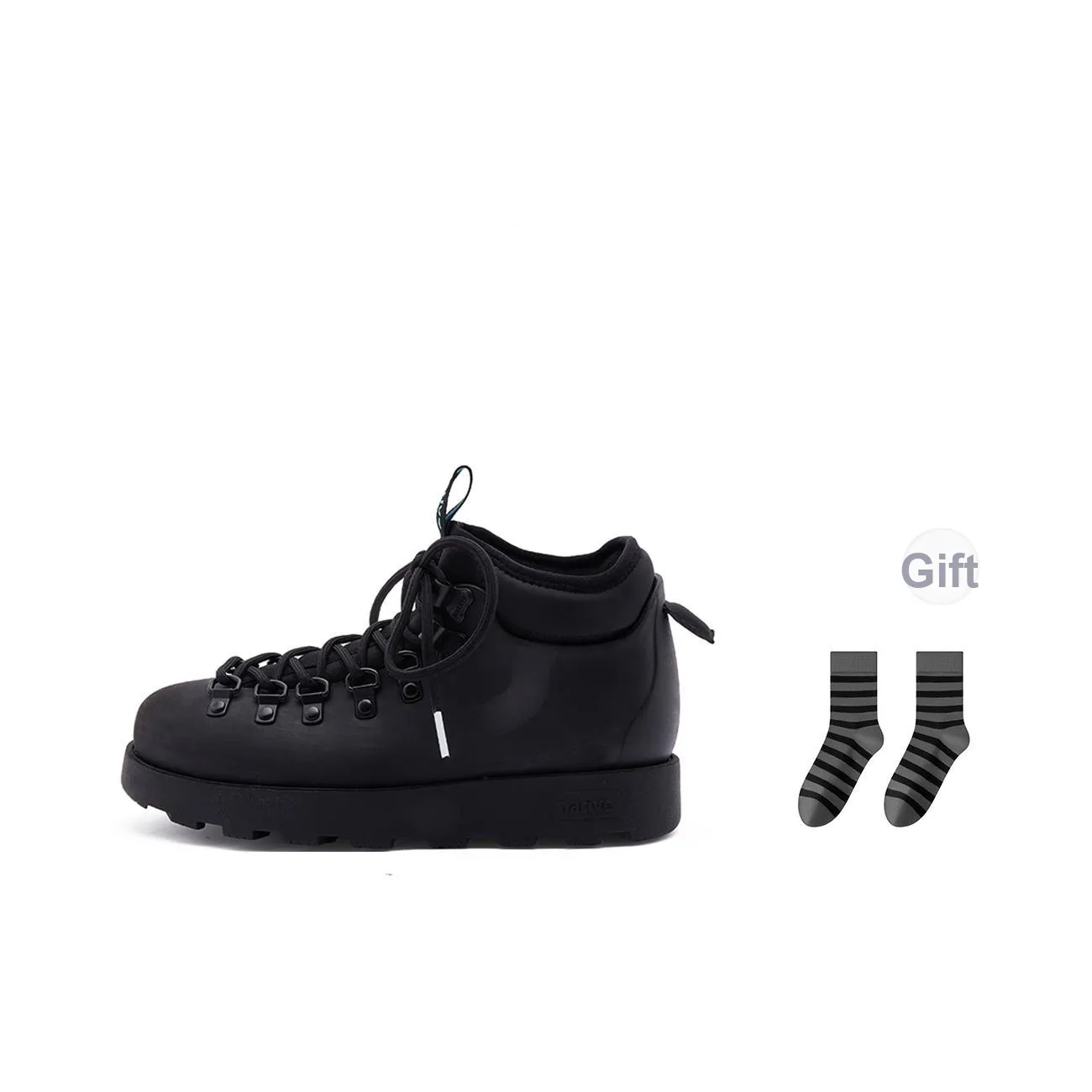 Native Shoes Martin Boot Унисекс Черный