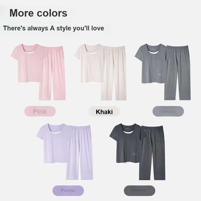 MIIOW Cool One Summer Series Pajama Set Women's Light Purple-3