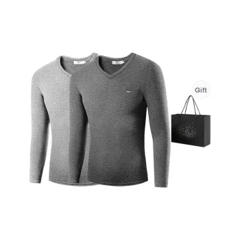 SEPTWOLVES Thermal Tops Autumn And Winter Models Men's Handbag Delivered