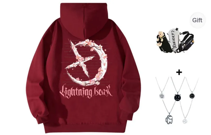 LIGHTNING BEAR Sweatshirt Unisex-5