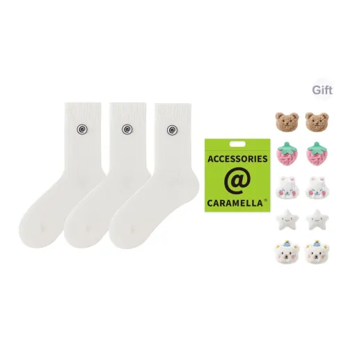 Caramella Носки Crew Унисекс упаковка из 3 пар сумка для покупок
