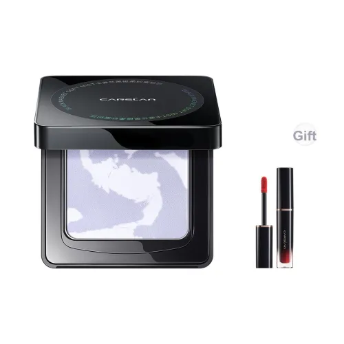 Carslan Черный Магнитный Пудра Финиш Не-Кейки Матовый Длинный Срок Прочного Контроля Жирности Кожи Естественный Макияж Натуральный