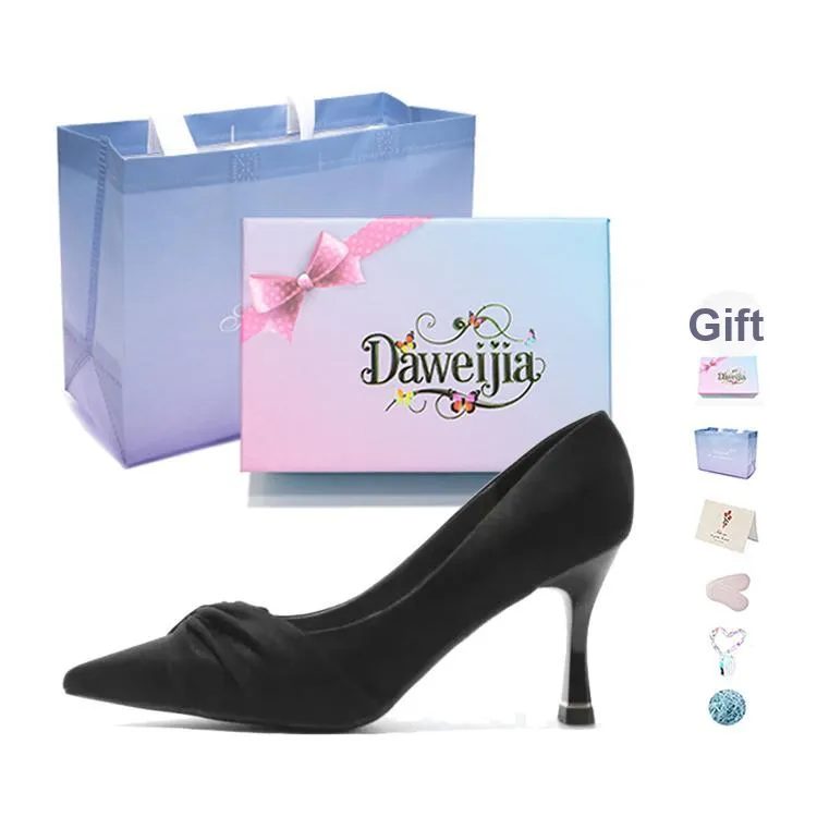 Dawei's House Slim Heel High Heels Women's Gift Box Set-9