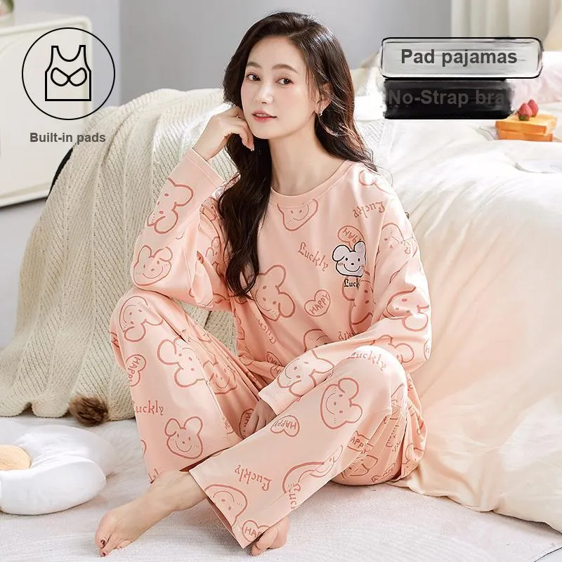 MADALLO Pajama Set Women's Light Pink-2