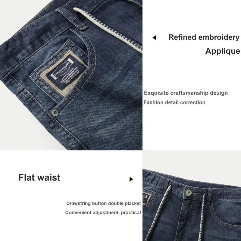 HLA Jeans Men Blue Gray Denim Gradient Medium 27-4