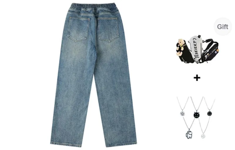 LIGHTNING BEAR Jeans Unisex-7