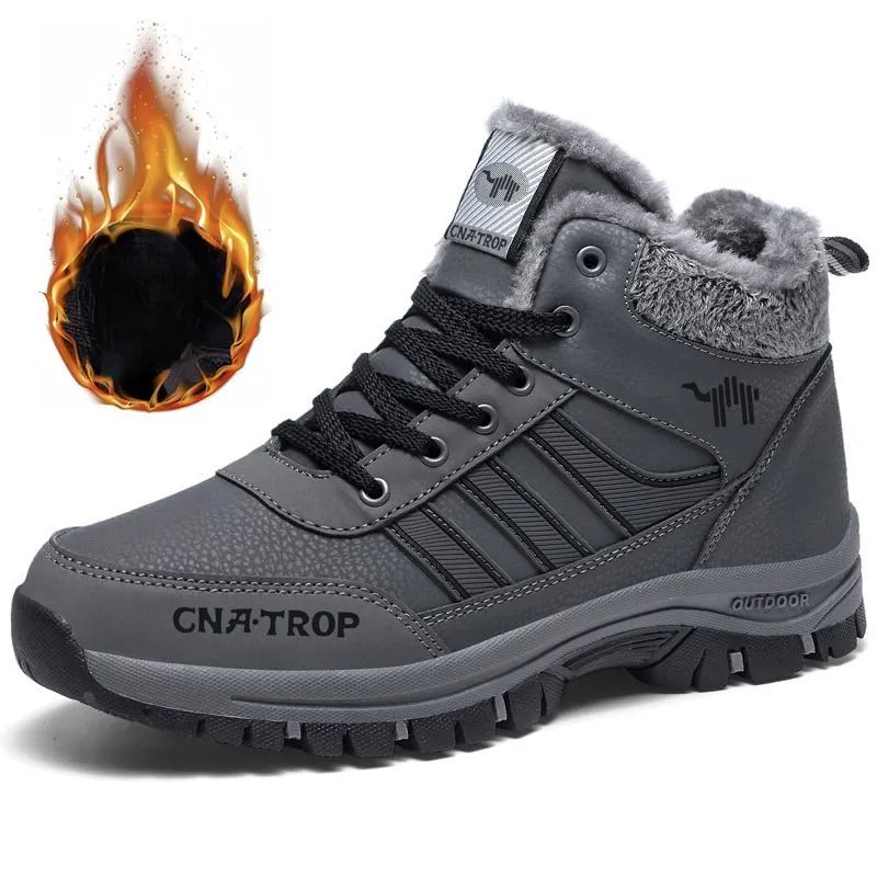 Pilot The Camel Slip Resistant Warm High Top Hiking/Trekking Shoes Unisex-0