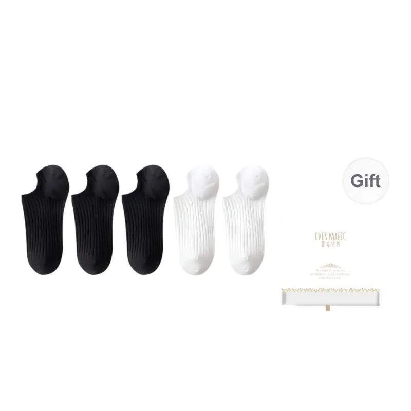 XIA.WA.ZHI.XIU Ankle Socks Women's Box 5 Pack-6