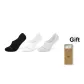 [3 Pack]Black/White/Gray (Men's)