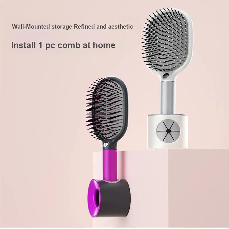 Gentle Welcome Premium Fashion Air Cushion Comb For Volumizing High Hairline Scalp Massage And Travel Use Hair Combing-12