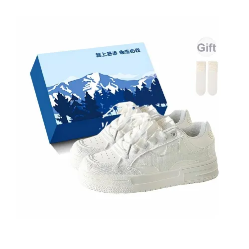 Fawn Miri Slip-resistant Abrasion-resistant Low Top Скейтборд Кроссовки Женские Экрю