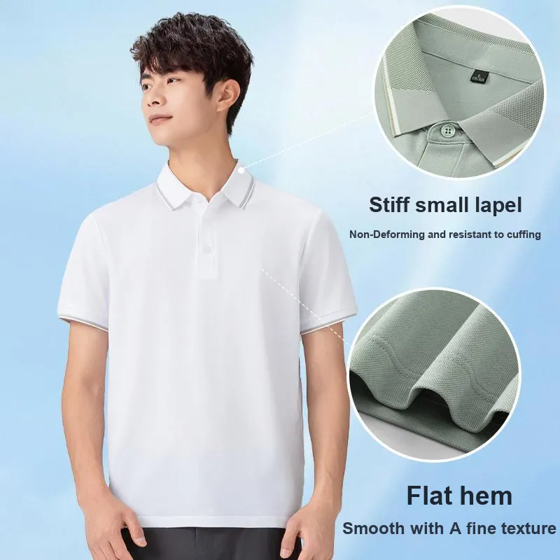Red bean Polo Shirts Men-6