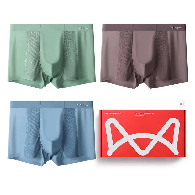 MIIOW Underpants Men's Box 3 Pack-3