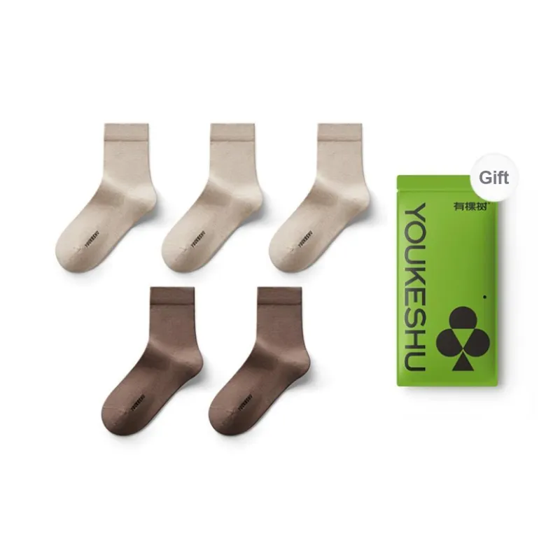 YOUKESHU Mid Calf Socks Women's-16