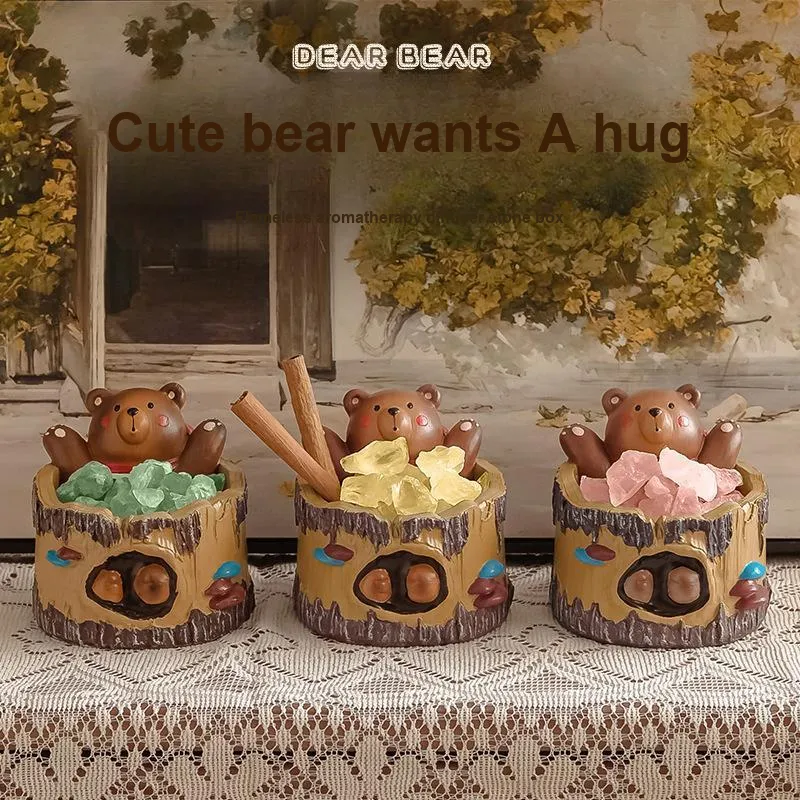 TLIT Hugging Bear Cute Design Aromatherapy Gift Box Set-1