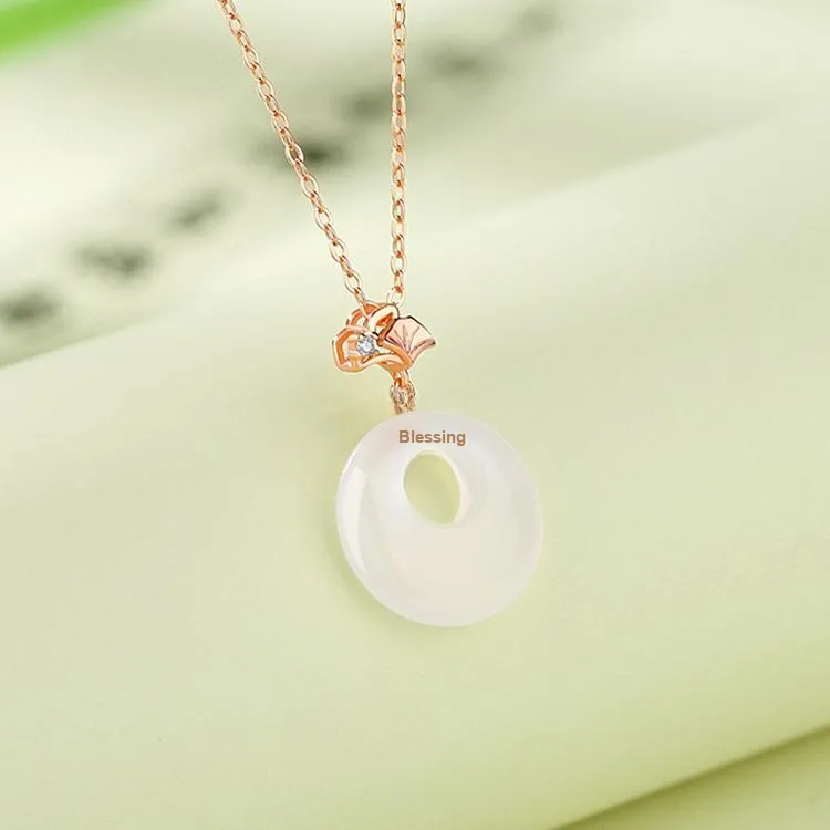MGS Jade Necklaces Women's-3