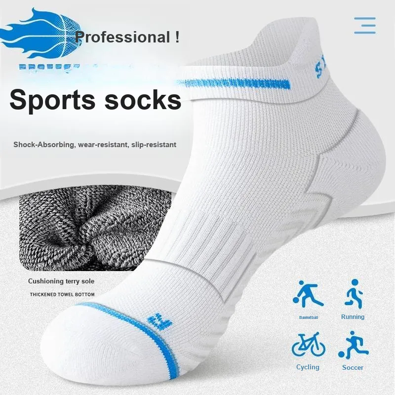 SALOATO Basketball Socks Unisex 5 Pack-55