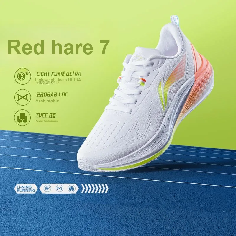 LINING Rouge Rabbit 7 'White Yellow Orange' Women's-5