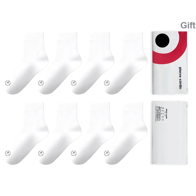 PIERRE CARDIN Mid Calf Socks Women's 8 Pack-5