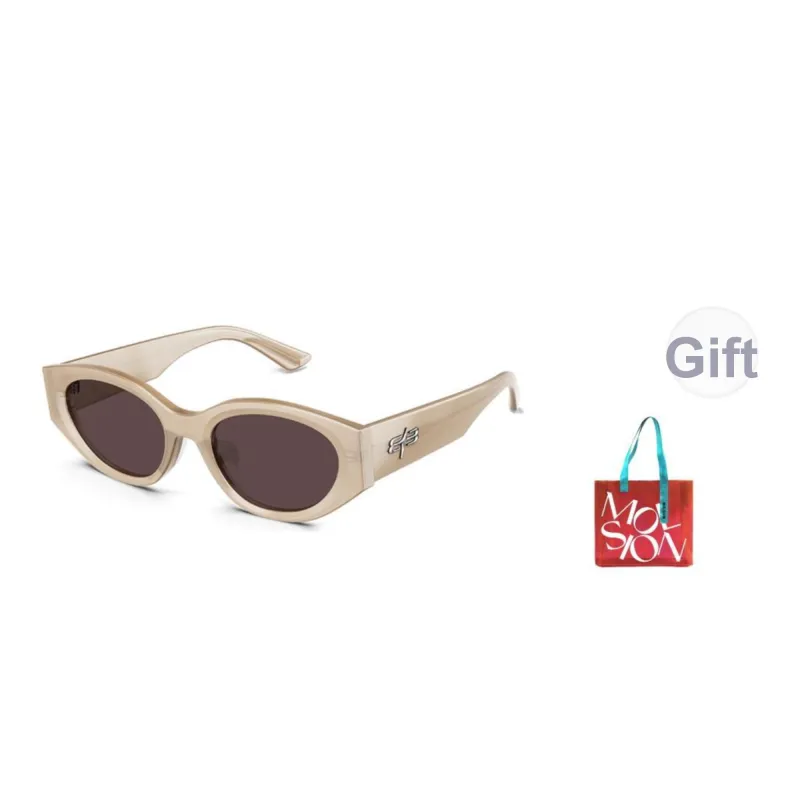 MOLSION Plate Frame Cat Eye Sunglasses Unisex-34