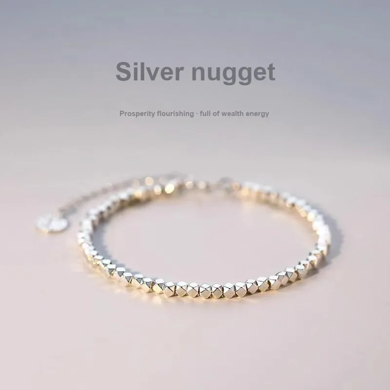 Silver Arashi Sterling Silver Bracelet 999 Fine Silver Women's-1
