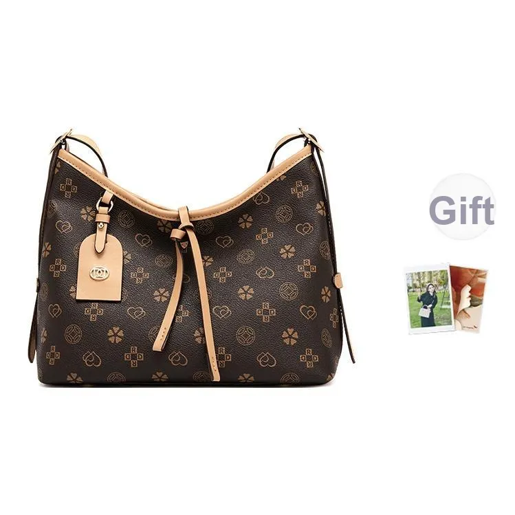 RED DRAGONFLY Сумка из ПВХ с синтетической кожей сумка через плечо женская темно-коричневая