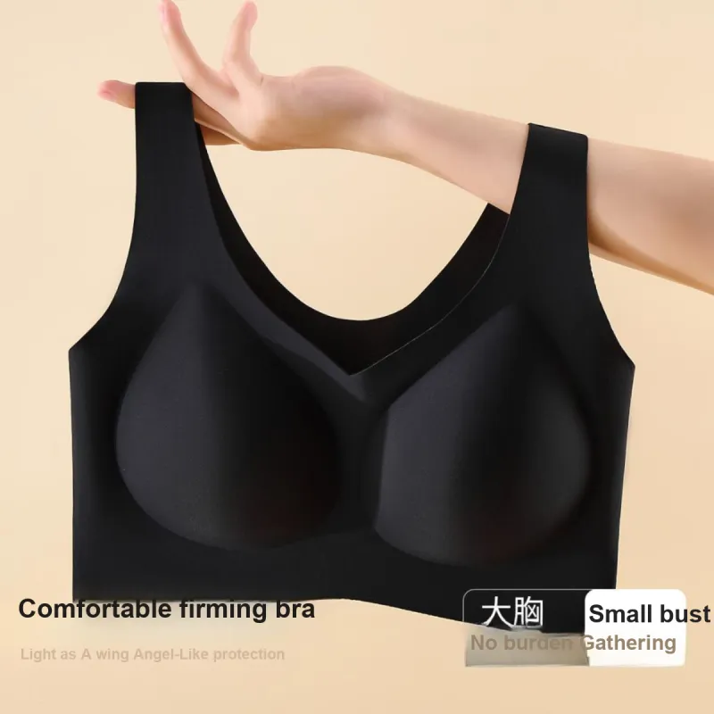 MIIOW Bra Women's Soft Gray Purple-38