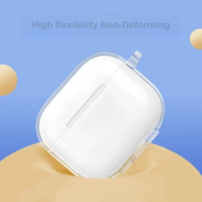 CHRROTA Compatibility With Lenovo EA110 Silicone Transparent Soft Shell With Impact And Dust Resistance Headphone Cases-1