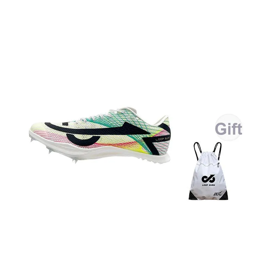 LOOP BURN Full Length Heterogeneous Carbon Plate Technology Outsole Running Shoes Unisex Neon