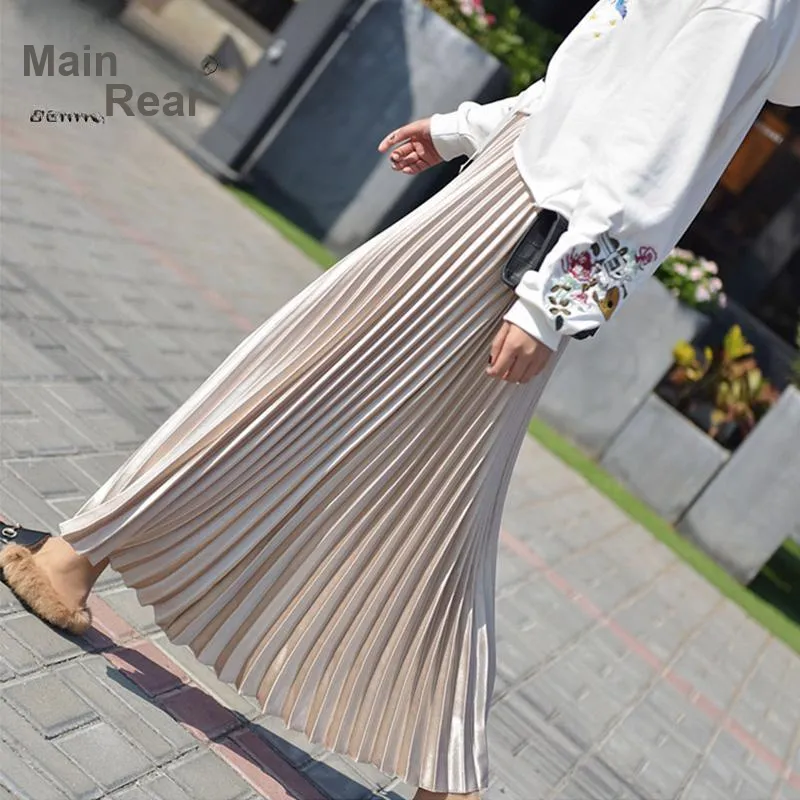 Benhou Casual Long Skirts Women's-3