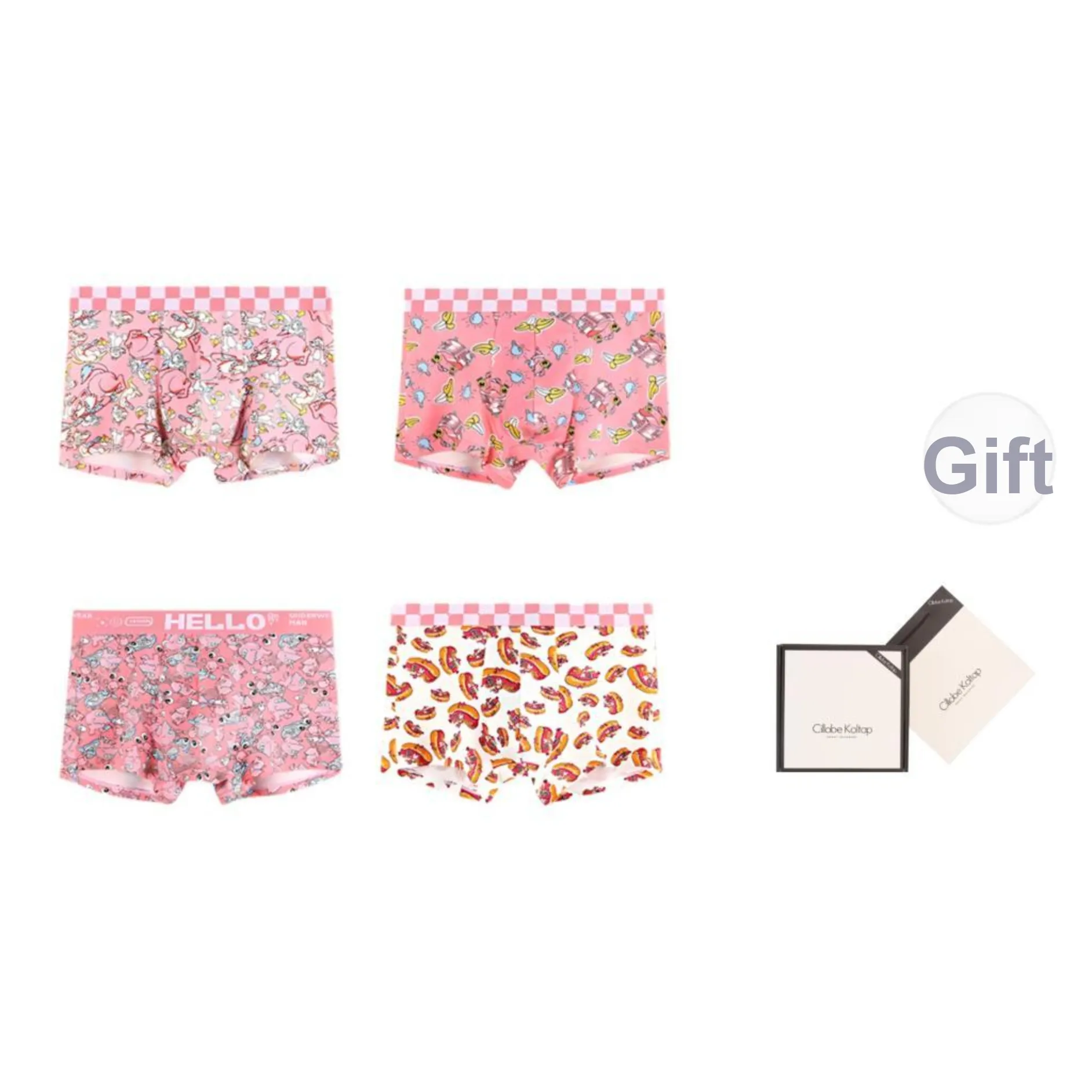 Inside The Orange Underpants Men's 4 Pack