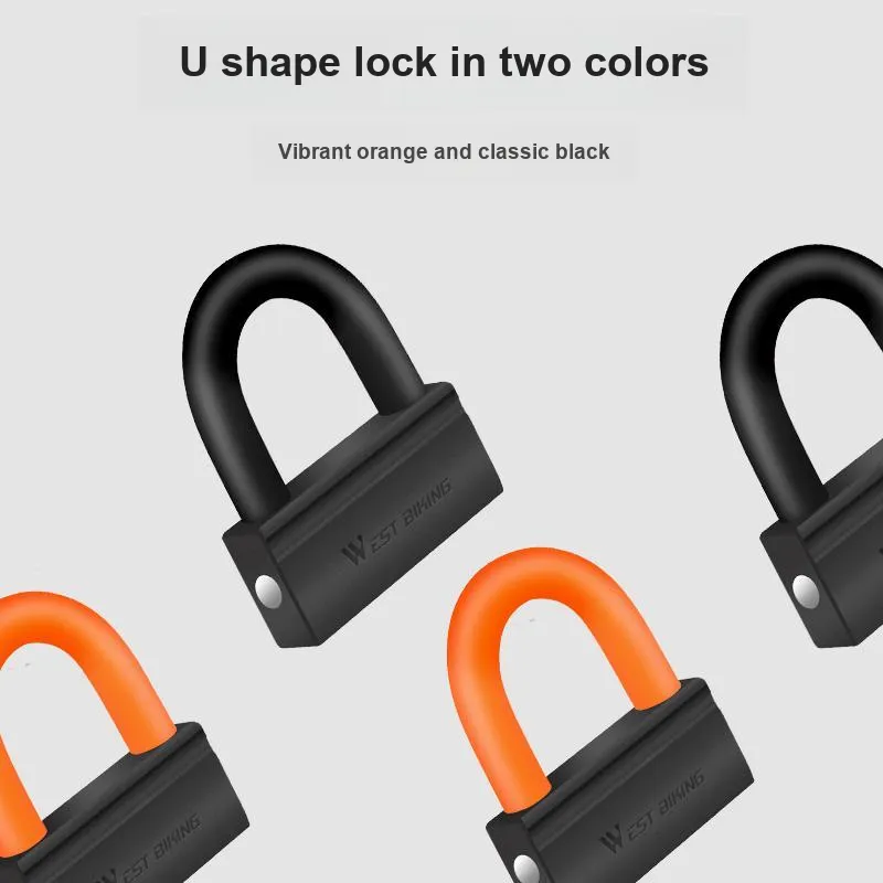WEST BIKING Bicycle Locks Chain Lock-4