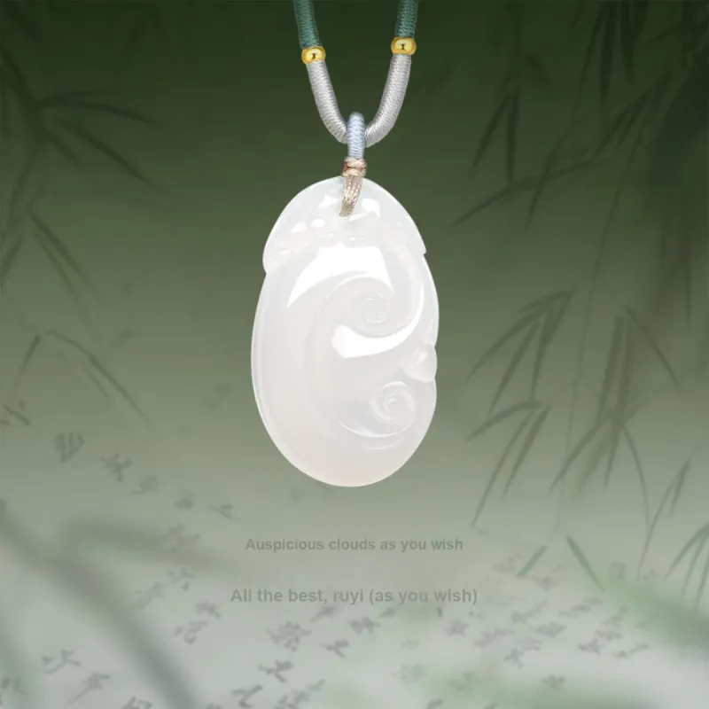 Century Edge Jewelry Chalcedony Jade Pendants Women's-9