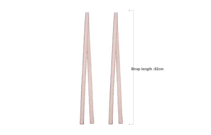 Lan Bao Fan Microfiber Polyurethane Bag Strap With Shoulder Pad Unisex Pink Yellow-24