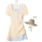 Yellow Cropped Dress+Cut-Out Beach Hat