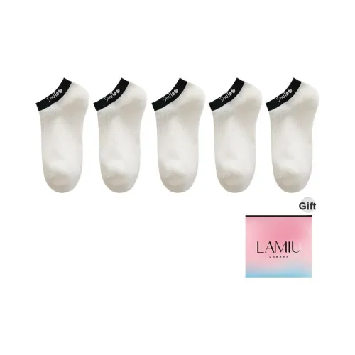 Lan Miao Низкие носки Женские Сумка для покупок 5 пар