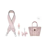 [Underarm One Shoulder]Pink Wide Strap+Abrasion-Resistant Buckle (Comes with Charm)