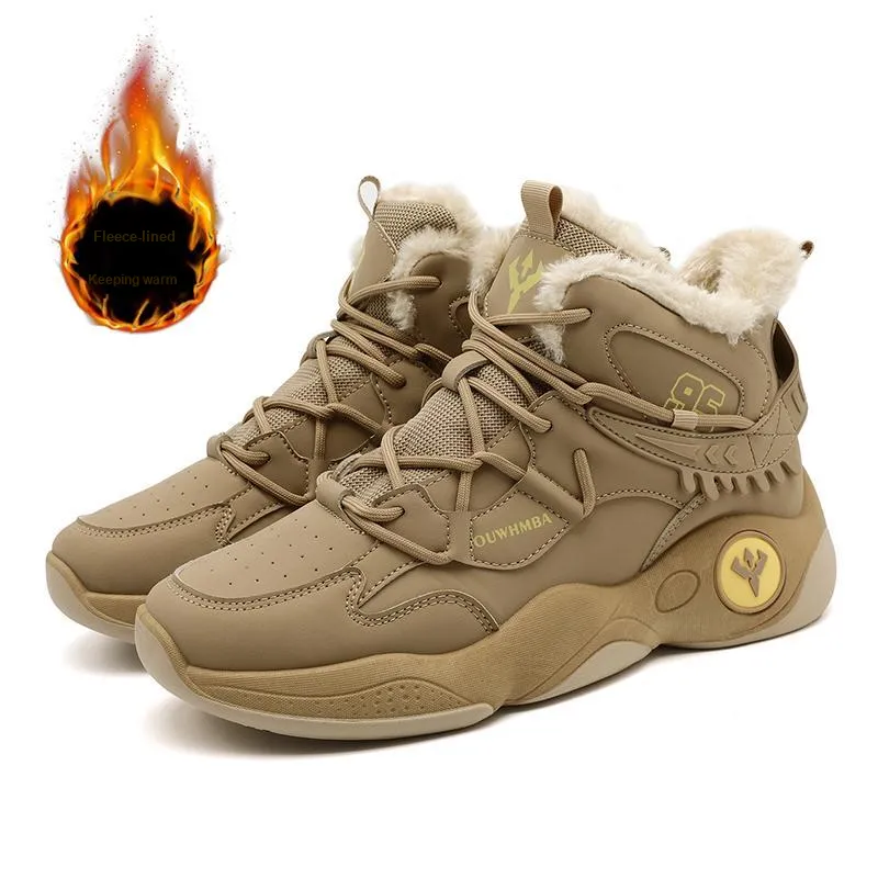 OUWENHEIMANBA Cushioning Coverage Rebound Height Increase Abrasion Resistant Breathable High Top Basketball Shoes Men's-19