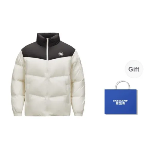 Skechers Sports Life Collection Down Jacket Unisex Marshmallow White