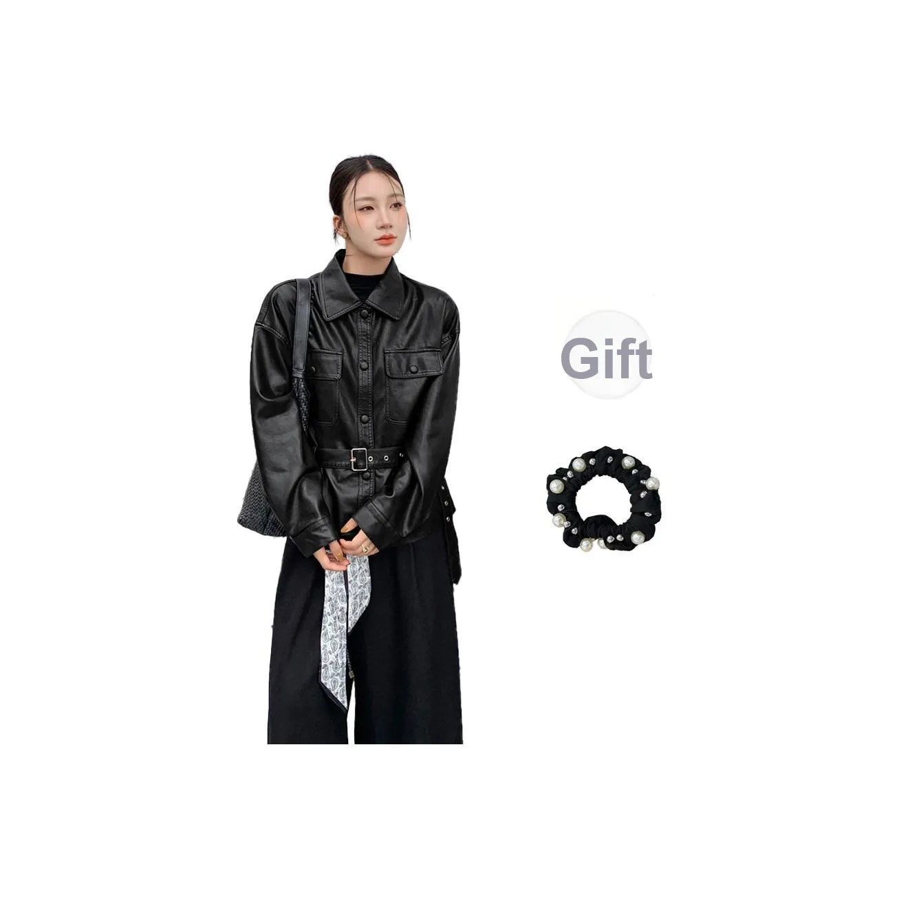 WUSHANSHAN Кожа Куртка Унисекс