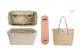 City33 Cherry Blossom Pink Shoulder Pads 20.5cm+Beige Liner