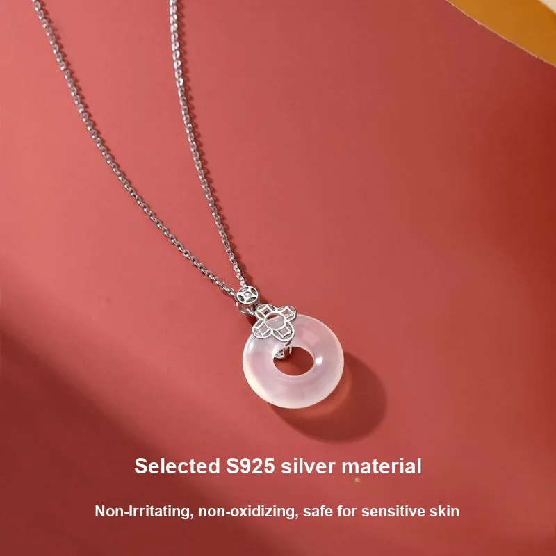 MISS TOOYA Chalcedony Necklaces Women's-2