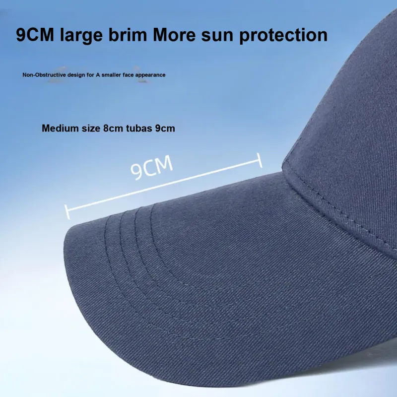 CACUSS Junior 100% Cotton Baseball Caps High Crown Men's-18