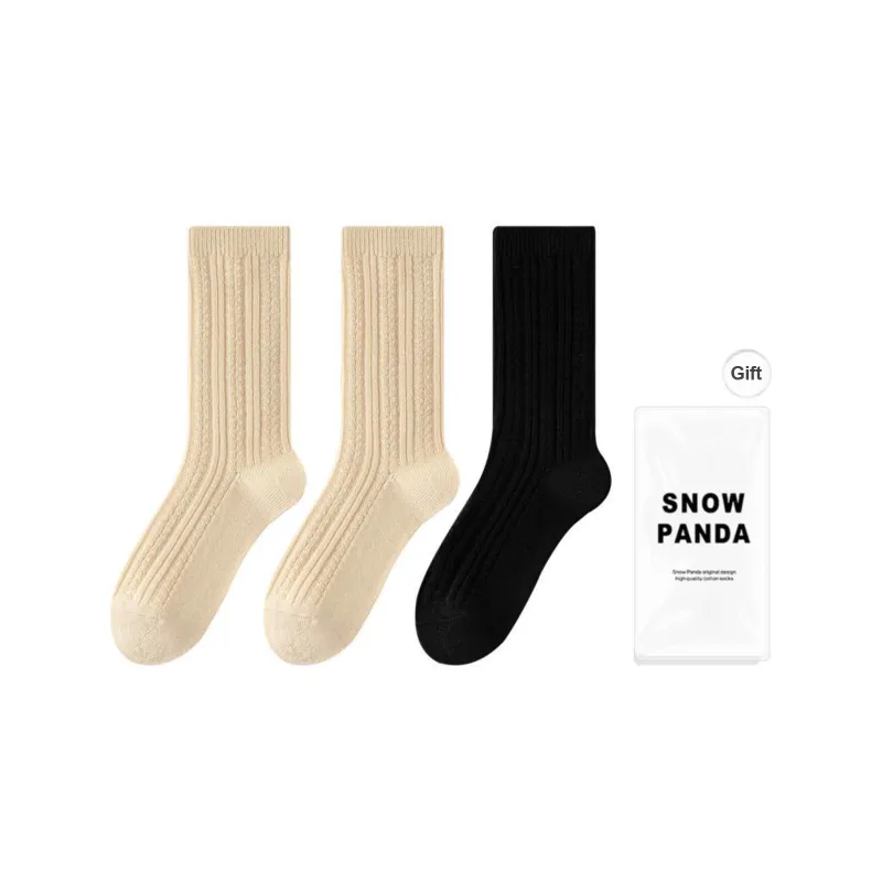 XXLLG Mid-Calf Socks Women's 3 Pack-11