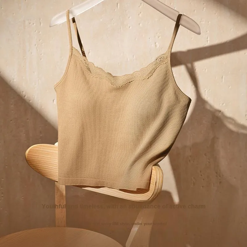 Ubras Muscle-bottomed Clothing Series Camisole Women's-17